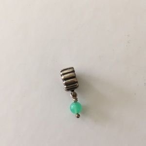 Pandora dangle bead green